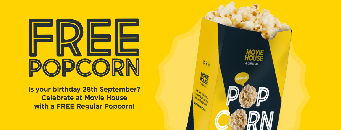 FREE POPCORN!